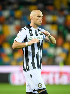 Bram Nuytinck (Udinese) İtalyan futbolu Coppa Italia maçında Udinese Calcio ile Ascoli Calcio 'nun Friuli - Dacia Arena Stadyumu, Udine, İtalya, 13 Ağustos 2021 - Fotoğraf: Ettore Griffoni