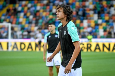 İtalyan futbolu Coppa Italia maçında Martin Palumbo (Udinese) portresi Udinese Calcio ile Ascoli Calcio arasında Friuli - Dacia Arena Stadyumu, Udine, İtalya, 13 Ağustos 2021 - Fotoğraf: Ettore Griffoni