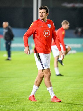 İngiltere 'den Harry Maguire FIFA Dünya Kupası elemeleri sırasında Katar 2022 - San Marino' daki San Marino Stadyumu 'nda San Marino' ya karşı İngiltere - 15 Kasım 2021 - Fotoğraf: Ettore Griffoni