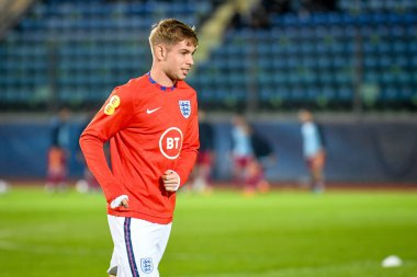 İngiltere 'den Emile Smith Rowe FIFA Dünya Kupası elemeleri sırasında Katar 2022 Dünya Kupası elemeleri - San Marino' daki San Marino Stadyumu 'nda San Marino' ya karşı İngiltere - 15 Kasım 2021