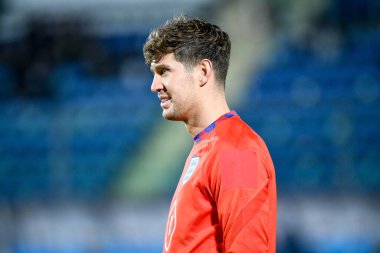 FIFA Dünya Kupası elemeleri sırasında İngiltere 'den John Stones - San Marino' daki San Marino Stadyumu 'nda San Marino - 15 Kasım 2021 - Fotoğraf: Ettore Griffoni