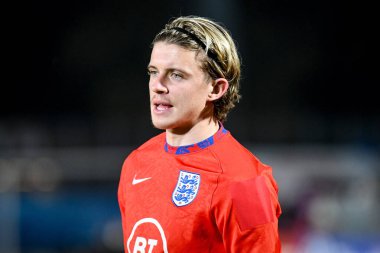 İngiltere 'den Conor Gallagher FIFA Dünya Kupası elemeleri sırasında Katar 2022 Dünya Kupası elemeleri - San Marino' daki San Marino Stadyumu 'nda San Marino' ya karşı İngiltere - 15 Kasım 2021