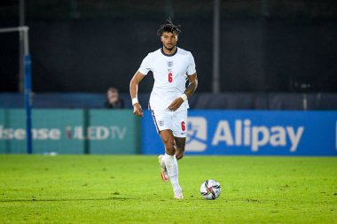 İngiltere 'den Tyrone Mings FIFA Dünya Kupası Katar 2022 Dünya Kupası elemeleri sırasında - San Marino' daki San Marino Stadyumu 'nda San Marino' ya karşı İngiltere - 15 Kasım 2021