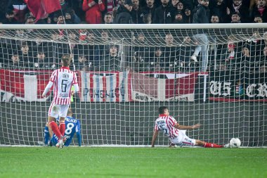 Rodrigo Palacio (Brescia) İtalya Futbol Şampiyonası Ligi BKT LR Vicenza-Brescia Calcio maçında 20 Kasım 2021 'de İtalya' nın Vicenza kentindeki Stadio Romeo Menti 'de gol attı.