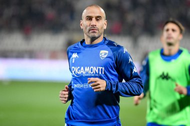 Rodrigo Palacio (Brescia) İtalya Futbol Şampiyonası Ligi BKT Vicenza-Brescia Calcio maçında 20 Kasım 2021 'de İtalya' nın Vicenza kentindeki Romeo Menti Stadyumu 'nda çekildi.