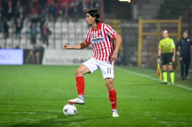 Filippo Ranocchia (Vicenza) 20 Kasım 2021 'de İtalya Futbol Şampiyonası Ligi BKT Vicenza vs Brescia Calcio' nun Vicenza, İtalya 'daki Stadyumu Romeo Menti' de oynadığı maçta resmedildi.