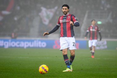 Bologna 'nın Roberto Soriano portresi İtalyan futbolu Serie A karşılaşmasında Bologna FC - Venezia FC karşılaşmasında Renato Dall # 39; Ara stadyumu, Bologna, İtalya, 21 Kasım 2021 - Fotoğraf: Ettore Griffoni