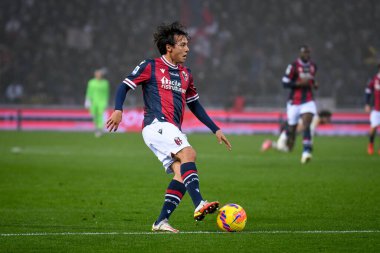 Bologna 'nın Emanuel Vignato portresi İtalyan futbolu Serie A maçında Bologna FC - Venezia FC maçı sırasında Bologna Dall & # 39; Ara Stadyumu, Bologna, İtalya, 21 Kasım 2021 - Fotoğraf: Ettore Griffoni