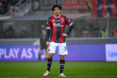 İtalya futbol takımı Serie A maçında Bologna FC - Venezia FC maçında Bologna 'nın Emanuel Vignato portresi, Renato Dall # 39; Ara stadyumunda 21 Kasım 2021 - Fotoğraf: Ettore Griffoni
