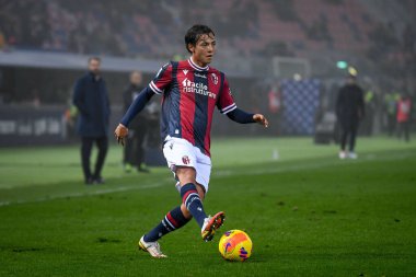 Bologna 'nın Emanuel Vignato portresi İtalyan futbolu Serie A maçında Bologna FC - Venezia FC maçı sırasında Bologna Dall & # 39; Ara Stadyumu, Bologna, İtalya, 21 Kasım 2021 - Fotoğraf: Ettore Griffoni