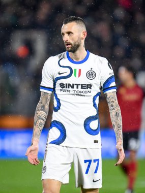 İtalya futbolu Serie A maçında Marcelo Brozoviç 'in portresi Venezia FC' ye karşı Venezia FC, İtalya 'nın Venedik kentindeki Pier Luigi Penzo stadyumunda 27 Kasım 2021 - Fotoğraf: Ettore Griffoni