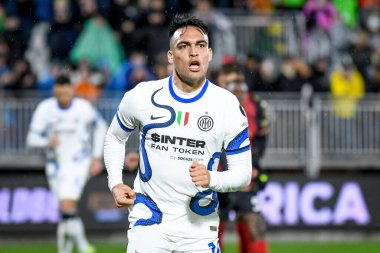 İtalya futbol takımı Serie A maçında Inter 'in Lautaro Martinez portresi Venezia FC ile Venezia FC arasındaki Venedik, İtalya' daki Pier Luigi Penzo Stadyumu, 27 Kasım 2021 - Fotoğraf: Ettore Griffoni