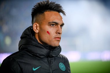 İtalya futbol takımı Serie A maçında Inter 'in Lautaro Martinez portresi Venezia FC ile Venezia FC arasındaki Venedik, İtalya' daki Pier Luigi Penzo Stadyumu, 27 Kasım 2021 - Fotoğraf: Ettore Griffoni