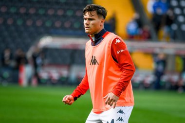 Flavio Bianchi (Ceneviz) İtalyan futbolu Serie A maçı sırasında Udinese Calcio ile Ceneviz CFC 'nin Friuli - Dacia Arena stadyumu, Udine, İtalya, 28 Kasım 2021 - Fotoğraf: Ettore Griffoni