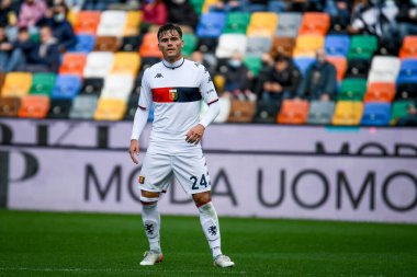 Flavio Bianchi (Ceneviz) İtalyan futbolu Serie A maçı sırasında Udinese Calcio ile Ceneviz CFC 'nin Friuli - Dacia Arena stadyumu, Udine, İtalya, 28 Kasım 2021 - Fotoğraf: Ettore Griffoni