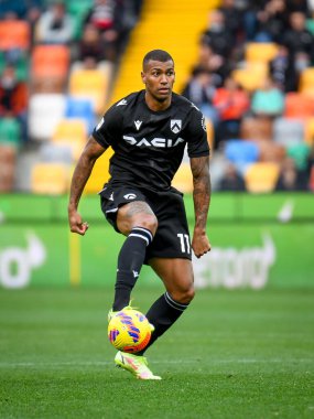 Walace Souza Silva (Udinese) İtalyan futbol takımı Serie A 'nın Udinese Calcio ile Cenova CFC maçında Udine' deki Dacia Arena Stadyumu, Udine, İtalya 'da 28 Kasım 2021 - Fotoğraf: Ettore Griffoni