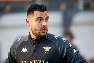 Venezia 'dan Sergio Romero İtalyan futbolu Serie A maçında Venezia FC, Hellas Verona FC' ye karşı Venedik, İtalya 'daki Pier Luigi Penzo Stadyumu' nda, 5 Aralık 2021 - Fotoğraf: Ettore Griffoni