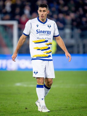 Verona 'dan Davide Faraoni İtalyan futbolu Serie A maçında Venezia FC, Hellas Verona FC' ye karşı Venedik, İtalya 'daki Pier Luigi Penzo Stadyumu' nda, 5 Aralık 2021 - Fotoğraf: Ettore Griffoni
