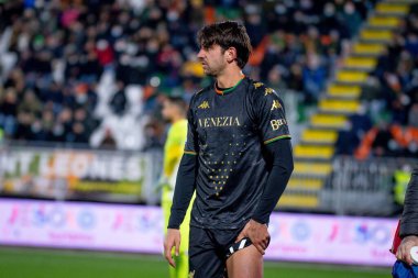 Venezia 'dan Pietro Ceccaroni İtalyan futbolu Serie A maçında Venezia FC, Hellas Verona FC' ye karşı Venedik, İtalya 'daki Pier Luigi Penzo Stadyumu' nda, 5 Aralık 2021 - Fotoğraf: Ettore Griffoni