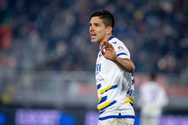 Verona 'dan Giovanni Simeoni İtalyan futbolu Serie A maçında Venezia FC, Hellas Verona FC' ye karşı Venedik, İtalya 'daki Pier Luigi Penzo Stadyumu' nda, 5 Aralık 2021 - Fotoğraf: Ettore Griffoni