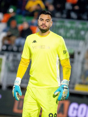 Venezia 'dan Sergio Romero İtalyan futbolu Serie A maçında Venezia FC, Hellas Verona FC' ye karşı Venedik, İtalya 'daki Pier Luigi Penzo Stadyumu' nda, 5 Aralık 2021 - Fotoğraf: Ettore Griffoni