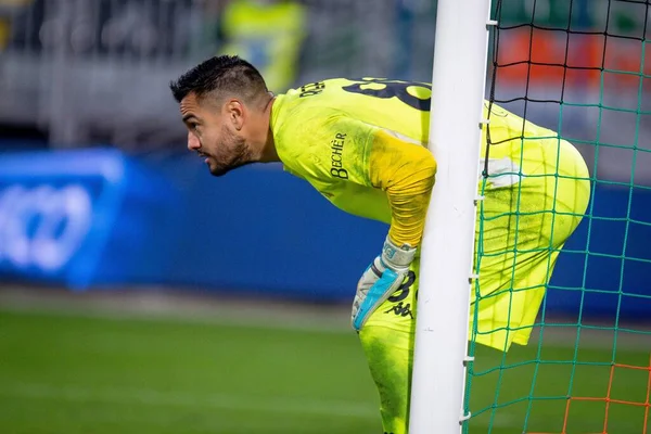 Sérgio Romero Venezia Durante Partida Série Futebol Italiano Venezia Hellas — Fotografia de Stock