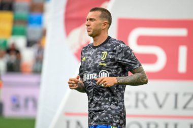Federico Bernardeschi (Juventus) İtalya futbol takımı Serie A maçında Udinese Calcio ve Juventus FC (portreler) Udine, İtalya 'da Dacia Arena Stadyumu' nda 22 Ağustos 2021 'de oynanmıştır.