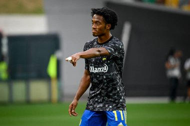 Juan Cuadrado (Juventus) İtalya futbol takımı Serie A maçında Udinese Calcio ve Juventus FC (portreler) Udine, İtalya 'da Dacia Arena Stadyumu' nda 22 Ağustos 2021 - Fotoğraf: Ettore Griffoni