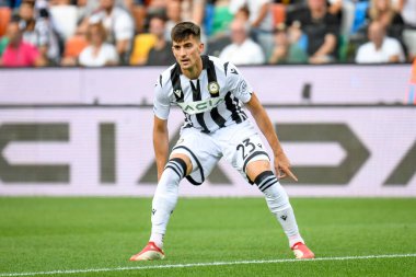 Ignacio Pussetto (Udinese) İtalya futbol takımı Serie A maçında Udinese Calcio ve Juventus FC (portreler) Udine, İtalya 'da Dacia Arena Stadyumu' nda 22 Ağustos 2021 - Fotoğraf: Ettore Griffoni