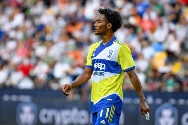 Juan Cuadrado (Juventus) İtalya futbol takımı Serie A maçında Udinese Calcio ve Juventus FC (portreler) Udine, İtalya 'da Dacia Arena Stadyumu' nda 22 Ağustos 2021 - Fotoğraf: Ettore Griffoni