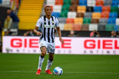 Rodrigo Nascimento Becao (Udinese) İtalyan futbolu Serie A maçı sırasında Udinese Calcio ile Juventus FC (portreler) Udine, İtalya 'da Dacia Arena Stadyumu, 22 Ağustos 2021 - Fotoğraf: Ettore Griffoni