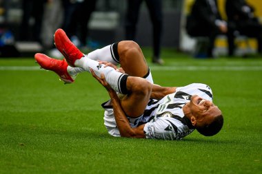 Udinese Rodrigo Nascimento Becao (Udinese) İtalya 'nın Udine kentinde Udinese Calcio ile Juventus FC (portreler) maçında sakatlandı.