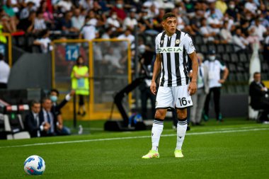 Nahuel Molina (Udinese) İtalya futbol takımı Serie A 'nın Udinese Calcio ile Juventus FC (portreler) maçında Udine, İtalya' da Dacia Arena Stadyumu 'nda 22 Ağustos 2021 - Fotoğraf: Ettore Griffoni