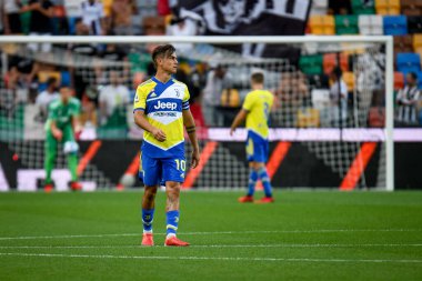 Paulo Dybala (Juventus) portrait  during  italian soccer Serie A match Udinese Calcio vs Juventus FC (portraits) at the Friuli - Dacia Arena stadium in Udine, Italy, August 22, 2021 - Credit: Ettore Griffoni clipart