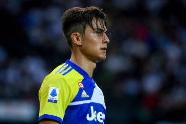 Paulo Dybala (Juventus) portrait  during  italian soccer Serie A match Udinese Calcio vs Juventus FC (portraits) at the Friuli - Dacia Arena stadium in Udine, Italy, August 22, 2021 - Credit: Ettore Griffoni clipart