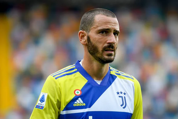 Leonardo Bonucci (Juventus) İtalyan futbolu Serie A maçı sırasında Udinese Calcio ile Juventus FC (portreler) Udine, İtalya 'daki Dacia Arena stadyumunda 22 Ağustos 2021 - Fotoğraf: Ettore Griffoni