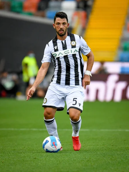 Tolgay Arslan (Udinese) İtalyan futbolu Serie A karşılaşması sırasında Udinese Calcio ile Juventus FC (portreler) Udine, İtalya 'da Dacia Arena Stadyumu' nda 22 Ağustos 2021 - Fotoğraf: Ettore Griffoni