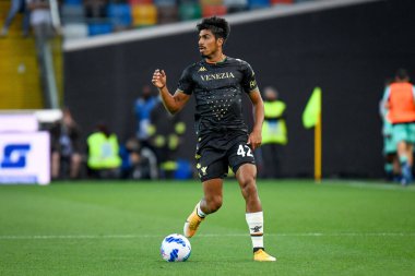 Venezia 'nın Dor Peretz portresi İtalyan futbolu Serie A maçı sırasında Udinese Calcio ile Venezia FC (Portreler) Udine, İtalya' da Dacia Arena Stadyumu 'nda, 27 Ağustos 2021