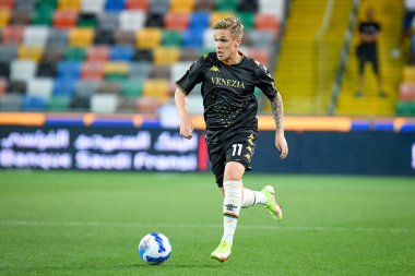 Venezia 'nın Arnor Sigurosson portresi İtalyan futbolu Serie A karşılaşmasında Udinese Calcio ile Venezia FC (Portreler) Udine, İtalya' daki Dacia Arena stadyumunda, 27 Ağustos 2021 - Fotoğraf: Ettore Griffoni