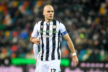 Udinese 'nin Bram Nuytinck portresi İtalyan futbolu Serie A maçında Udinese Calcio ile Friuli - Dacia Arena Stadyumu, 11 Aralık 2021 - Fotoğraf: Ettore Griffoni