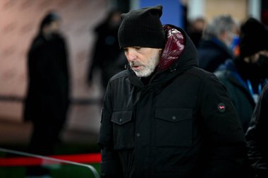 Milan teknik direktörü Stefano Pioli İtalya 'nın Udinese Calcio-AC Milan maçında Udine-Dacia Arena Stadyumu' nda 11 Aralık 2021 - Fotoğraf: Ettore Griffoni