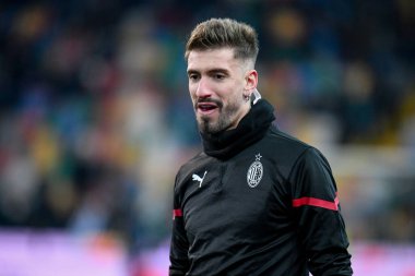 Milan 'ın Samuel Castillejo portresi İtalyan futbolu Serie A maçında Udinese Calcio, Friuli - Dacia Arena Stadyumu' nda AC Milan 'a karşı, 11 Aralık 2021 - Fotoğraf: Ettore Griffoni