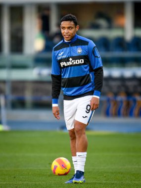 Atalanta 'nın İtalya futbolu sırasındaki Luis Muriel portresi Serie A maçında Hellas Verona FC, Atalanta BC' ye karşı Marcantonio Bentegodi Stadyumu 'nda 12 Aralık 2021 - Fotoğraf: Ettore Griffoni