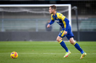 Verona 'nın İvan İliç portresi İtalya' nın Verona kentindeki Marcantonio Bentegodi Stadyumu 'nda oynanan maçta Hellas Verona FC ile Atalanta BC karşılaşmasında çekildi.