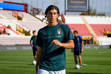 Filippo Ranocchia (İtalya) 21 Yaş Altı Avrupa Futbol Şampiyonası - UEFA Euro 2023 Kalifiye - İtalya, Vicenza, İtalya 'daki Romeo Menti Stadyumu' nda (portreler) İtalya 'ya karşı Karadağ - 7 Eylül 2021
