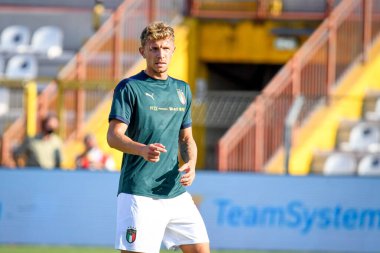 Matteo Lovato (İtalya) 21 yaş altı UEFA Avrupa Futbol Şampiyonası - UEFA Euro 2023 elemeleri - İtalya, Vicenza, İtalya 'daki Romeo Menti Stadyumu' nda (portreler) İtalya 'ya karşı Karadağ, 07 Eylül 2021 - Fotoğraf: Ettore Griffoni