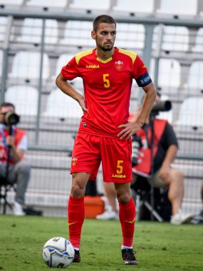 Stefan Miliç (Karadağ) 21 yaş altı UEFA Avrupa Futbol Şampiyonası - UEFA Euro 2023 elemeleri - İtalya, İtalya 'nın Vicenza kentindeki Romeo Menti Stadyumu' nda (portreler) İtalya 'ya karşı Karadağ - Fotoğraf: Ettore Griffoni