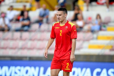 Danilo Pesukiç (Karadağ), UEFA Avrupa Futbol Şampiyonası sırasında 21 Yaş Altı - UEFA Euro 2023 Kalifiye - İtalya, İtalya 'nın Vicenza kentindeki Romeo Menti Stadyumu' nda (portreler) İtalya 'ya karşı Karadağ, 07 Eylül 2021 - Fotoğraf: Ettore Griffoni