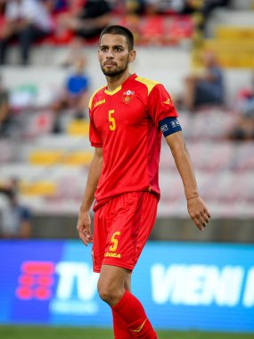 Stefan Miliç (Karadağ) 21 yaş altı UEFA Avrupa Futbol Şampiyonası - UEFA Euro 2023 elemeleri - İtalya, İtalya 'nın Vicenza kentindeki Romeo Menti Stadyumu' nda (portreler) İtalya 'ya karşı Karadağ - Fotoğraf: Ettore Griffoni