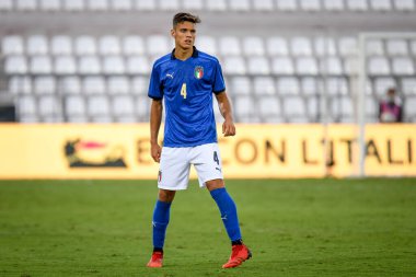 Samuele Ricci (İtalya) 21 yaş altı UEFA Avrupa Futbol Şampiyonası - UEFA Euro 2023 elemeleri - İtalya, İtalya 'nın Vicenza kentindeki Romeo Menti Stadyumu' nda (portreler) İtalya 'ya karşı Karadağ (portreler) - Fotoğraf: Ettore Griffoni